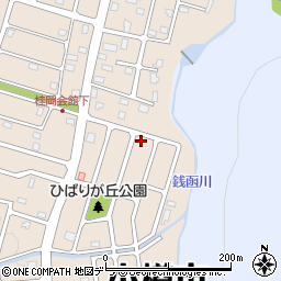 北海道小樽市桂岡町12-18周辺の地図