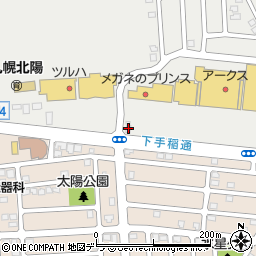 ＥＮＥＯＳチャレンジ手稲山口ＳＳ周辺の地図