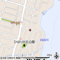 北海道小樽市桂岡町12-17周辺の地図