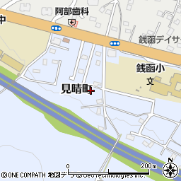 北海道小樽市見晴町4周辺の地図
