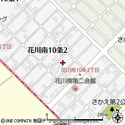 北海道石狩市花川南１０条2丁目193周辺の地図