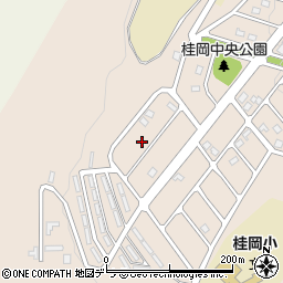 北海道小樽市桂岡町19-19周辺の地図