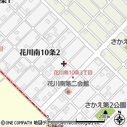 北海道石狩市花川南１０条2丁目191周辺の地図
