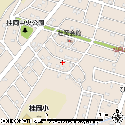 北海道小樽市桂岡町16-34周辺の地図
