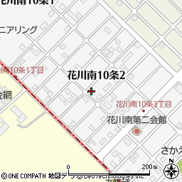 北海道石狩市花川南１０条2丁目157周辺の地図