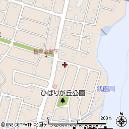 北海道小樽市桂岡町12-1周辺の地図