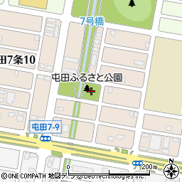 北海道札幌市北区屯田７条9丁目8周辺の地図