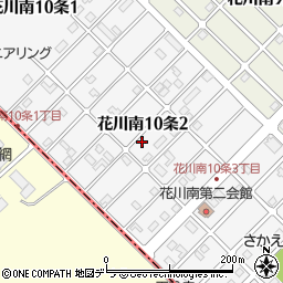 北海道石狩市花川南１０条2丁目152周辺の地図