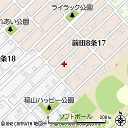 第１北都荘周辺の地図