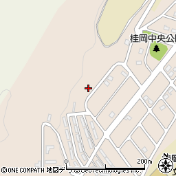 北海道小樽市桂岡町19-32周辺の地図
