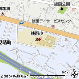 北海道小樽市見晴町5周辺の地図