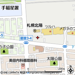 北海道札幌市手稲区手稲山口491-6周辺の地図