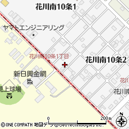 北海道石狩市花川南１０条2丁目33周辺の地図