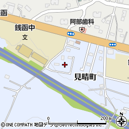 北海道小樽市見晴町3周辺の地図