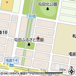 北海道札幌市北区屯田７条9丁目周辺の地図