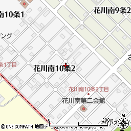 北海道石狩市花川南１０条2丁目146周辺の地図