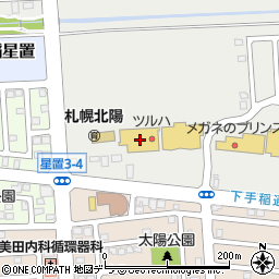 ダイソー手稲山口ショッピングタウン店周辺の地図