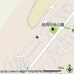 北海道小樽市桂岡町19-26周辺の地図