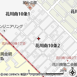 北海道石狩市花川南１０条2丁目47周辺の地図