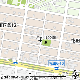 北海道札幌市北区屯田７条11丁目周辺の地図