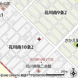 北海道石狩市花川南１０条2丁目139周辺の地図