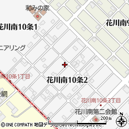 北海道石狩市花川南１０条2丁目44周辺の地図