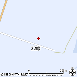 北海道釧路市阿寒町上阿寒２２線39-5周辺の地図