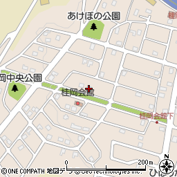 ベイ桂岡周辺の地図
