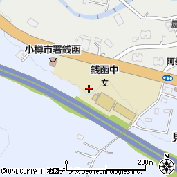 北海道小樽市見晴町2周辺の地図