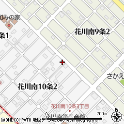 北海道石狩市花川南１０条2丁目74周辺の地図