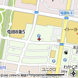 クリーニングＣＯＣＯ　屯田店周辺の地図