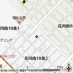 北海道石狩市花川南１０条2丁目6周辺の地図