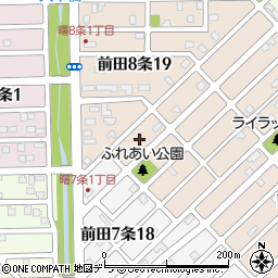 北海道札幌市手稲区前田８条18丁目4周辺の地図