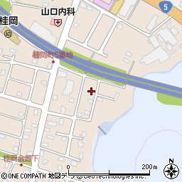 北海道小樽市桂岡町4周辺の地図