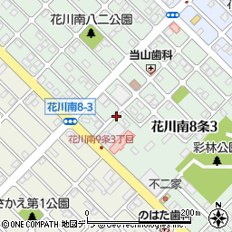 札幌冠婚葬祭互助会　やわらぎ斎場石狩周辺の地図