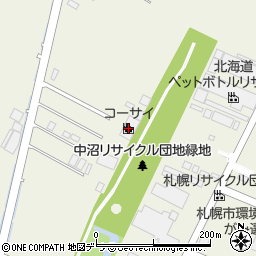 株式会社コーサイ　中沼工場周辺の地図