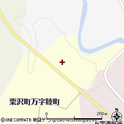北海道岩見沢市栗沢町万字睦町周辺の地図