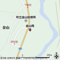 北海道新聞　石道販売所周辺の地図