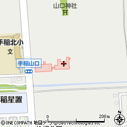 北海道札幌市手稲区手稲山口550-2周辺の地図