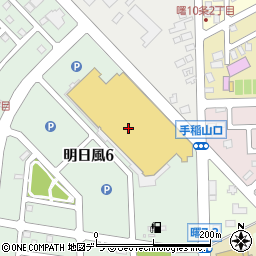 ゆうちょ銀行イオンスーパーセンター手稲山口内出張所 ＡＴＭ周辺の地図