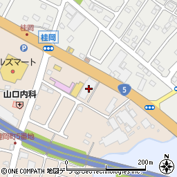 楽陽食品株式会社　北海道事業部工場周辺の地図