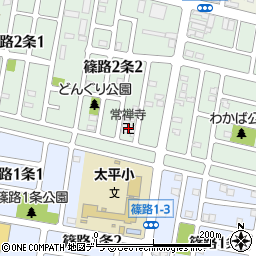 常禅寺周辺の地図