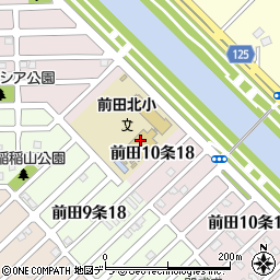 札幌市立前田北小学校周辺の地図