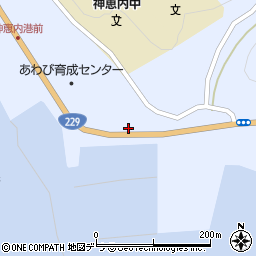 北海道古宇郡神恵内村神恵内村89周辺の地図