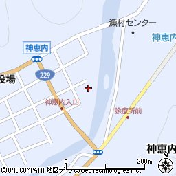 北海道古宇郡神恵内村神恵内村134周辺の地図
