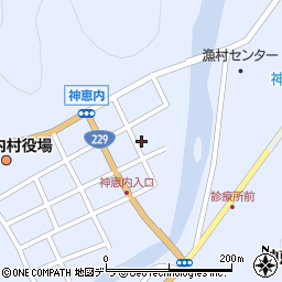 北海道古宇郡神恵内村神恵内村93-3周辺の地図