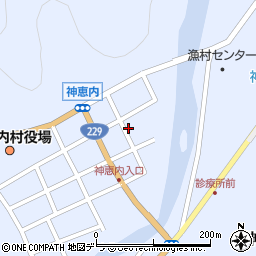 北海道古宇郡神恵内村神恵内村171周辺の地図