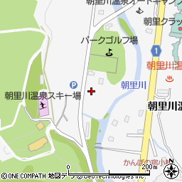 北海道小樽市朝里川温泉1丁目周辺の地図