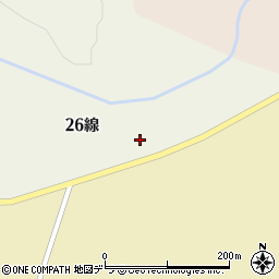 北海道釧路市阿寒町中仁々志別（２６線）周辺の地図