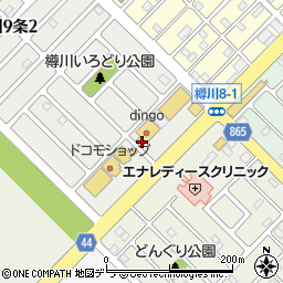 ラーメン山岡家 樽川店周辺の地図